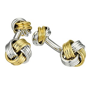 Gaventa two tone knot cufflinks - Product number 8519706
