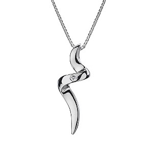 Hot Diamonds Spiral Diamond Pendant