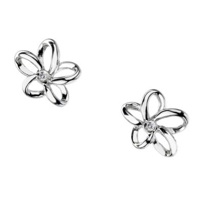 Sterling Silver Plumeria Design