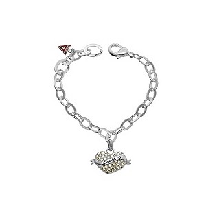 Guess Heart Chain Bracelet