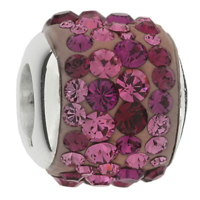 Truth Silver Bead With Mixed Pink Crystals - Product number 8522383