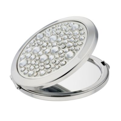 Gaventa ladies' stone set compact mirror