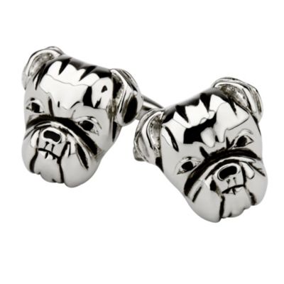 H Samuel Bull Dog Cufflinks