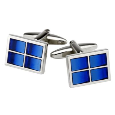 Enamel Square Cufflinks