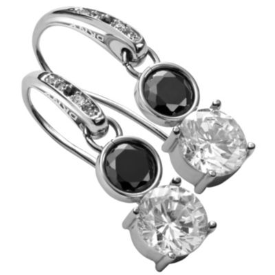 DKNY stainless steel stone set drop earrings - Product number 8526958