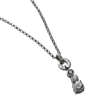 DKNY ladies' stainless steel stone set pendant - Product number 8527008