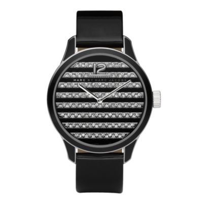 Marc By Marc Jacobs stone set stripe dial watch - Product number 8529213