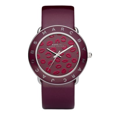 Marc By Marc Jacobs red kiss strap watch - Product number 8529221