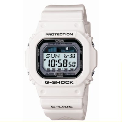 G-Shock White G-Lide Watch