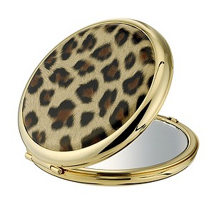 Leopard Compact Mirror