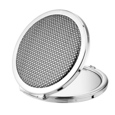 Stratton Grey Dual Compact Mirror