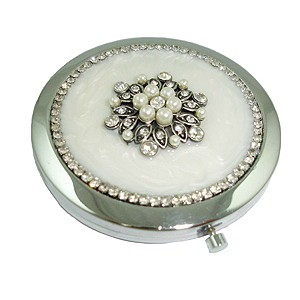 Pearl Effect Compact Mirror