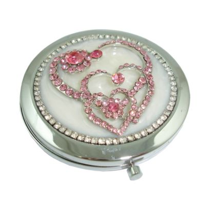 Exclusive Queen Of Hearts Compact Mirror