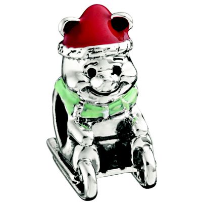 Chamilia Silver Winnie The Pooh Sledge Bead