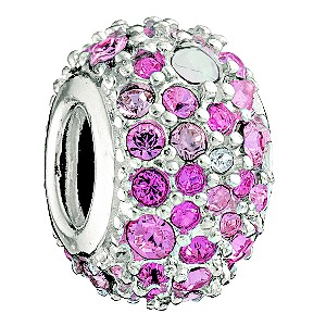 Chamilia Kaleidoscope Pink And Silver Bead