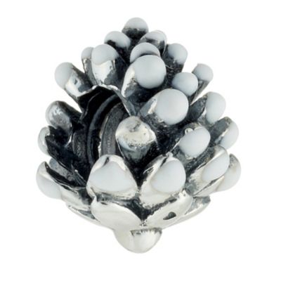 Chamilia sterling silver and enamel pine cone bead - Product number 8532958