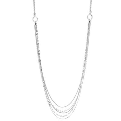 Chamilia silver multi chain 36