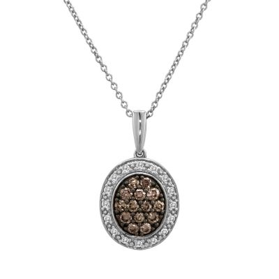 LeVian 14CT Gold Forty Point Chocolate Diamond Pendant - Product number 8540977