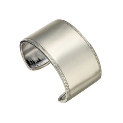 Amanda Wakeley brushed silver half carat diamond cuff - Product number 8541051