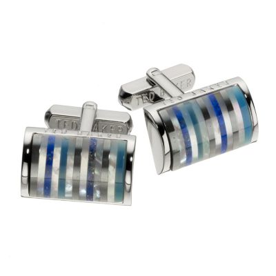 Ted Baker Espo blue rectangular cufflinks - Product number 8555761