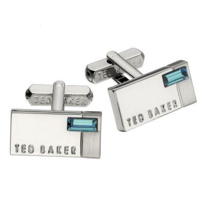 Ted Baker Dashin rectangular blue stone cufflinks - Product number 8555818