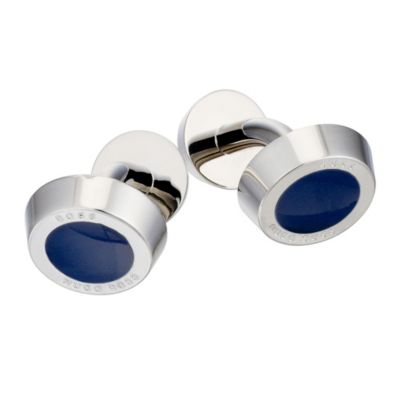 Hugo Boss blue logo cufflinks - Product number 8556032