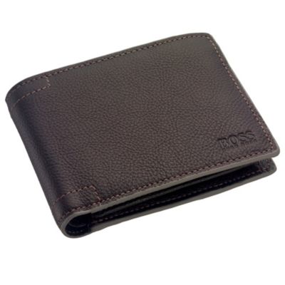 Hugo Boss men's tri-fold brown wallet - Product number 8556148
