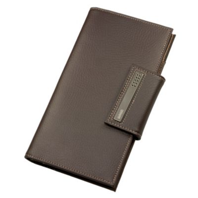 Mens Brown Travel Wallet