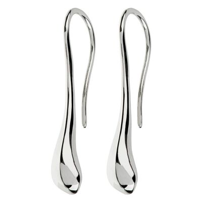 Eternal Silver leaf drop earrings - Product number 8570361