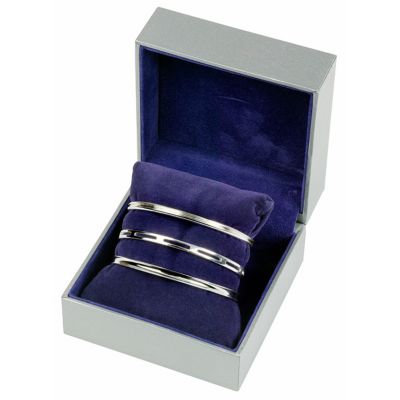 Eternal Silver box set of three bangles - Product number 8570426