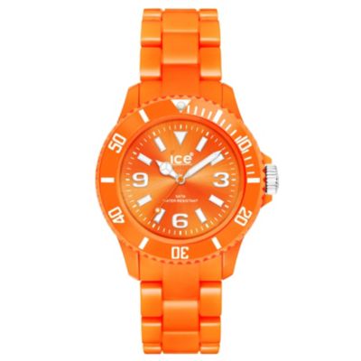 Ice Watch Men's Orange Silicon Strap Watch - Product number 8575908