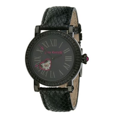 Juicy Couture ladies' black strap watch - Product number 8581320