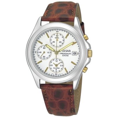 pulsar men's chronograph watch