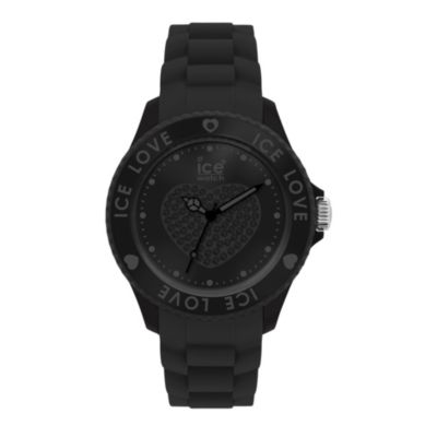 Love Ice Watch Ladies' Black Silicon Strap Watch - Product number 8583749