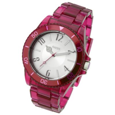 Oasis Pink Transparent Watch - Product number 8584060