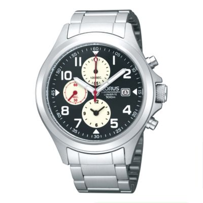 Lorus Blades Stainless Steel Chronograph