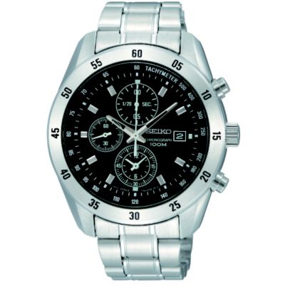 Seiko Exclusive Men's Stainless Steel Bracelet Chronograph - Product number 8591660