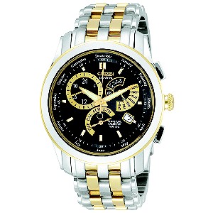 Citizen Eco-Drive Men's Two Tone Stainless Steel Watch