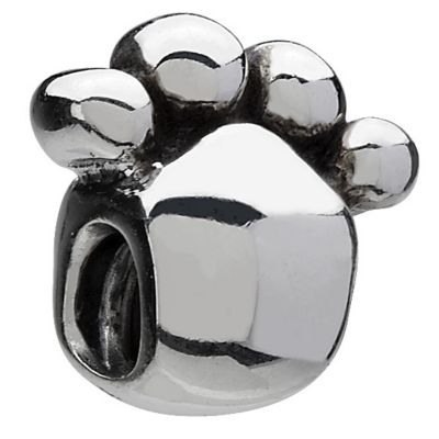 Chamilia Silver Paw Print Bead - Product number 8642125