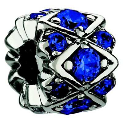 Chamilia sterling silver blue crystal bead - Product number 8642516