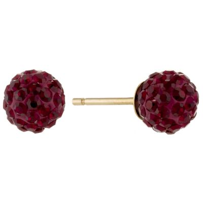 January Birthstone Crystal Stud Earrings - Product number 8644489