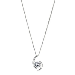 Silver Cubic Zirconia Pendant