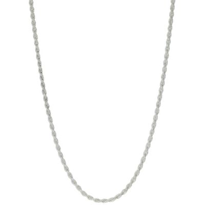 Silver 18" Rope Chain - Product number 8648921