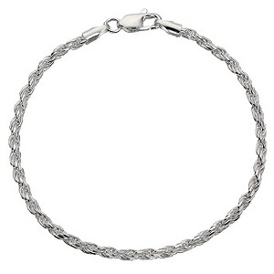Silver Rope BraceletSilver Rope Bracelet