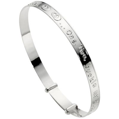 Silver Buckle My Shoe Bangle - Product number 8648980