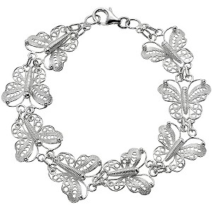Silver Butterfly BraceletSilver Butterfly Bracelet