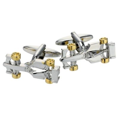 Mens Racing Car Cufflinks