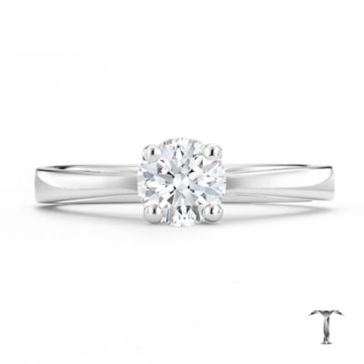 Tolkowsky platinum I I1 2/3 carat diamond ring - Product number 8662088