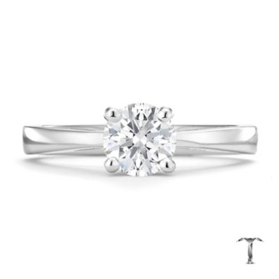 Tolkowsky platinum I I1 3/4 carat diamond ring - Product number 8662215