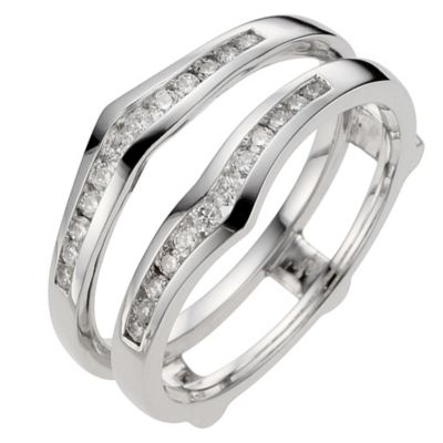 Perfect Fit 18ct White Gold 1/4 Carat Diamond Enhancer - Product number 8670617